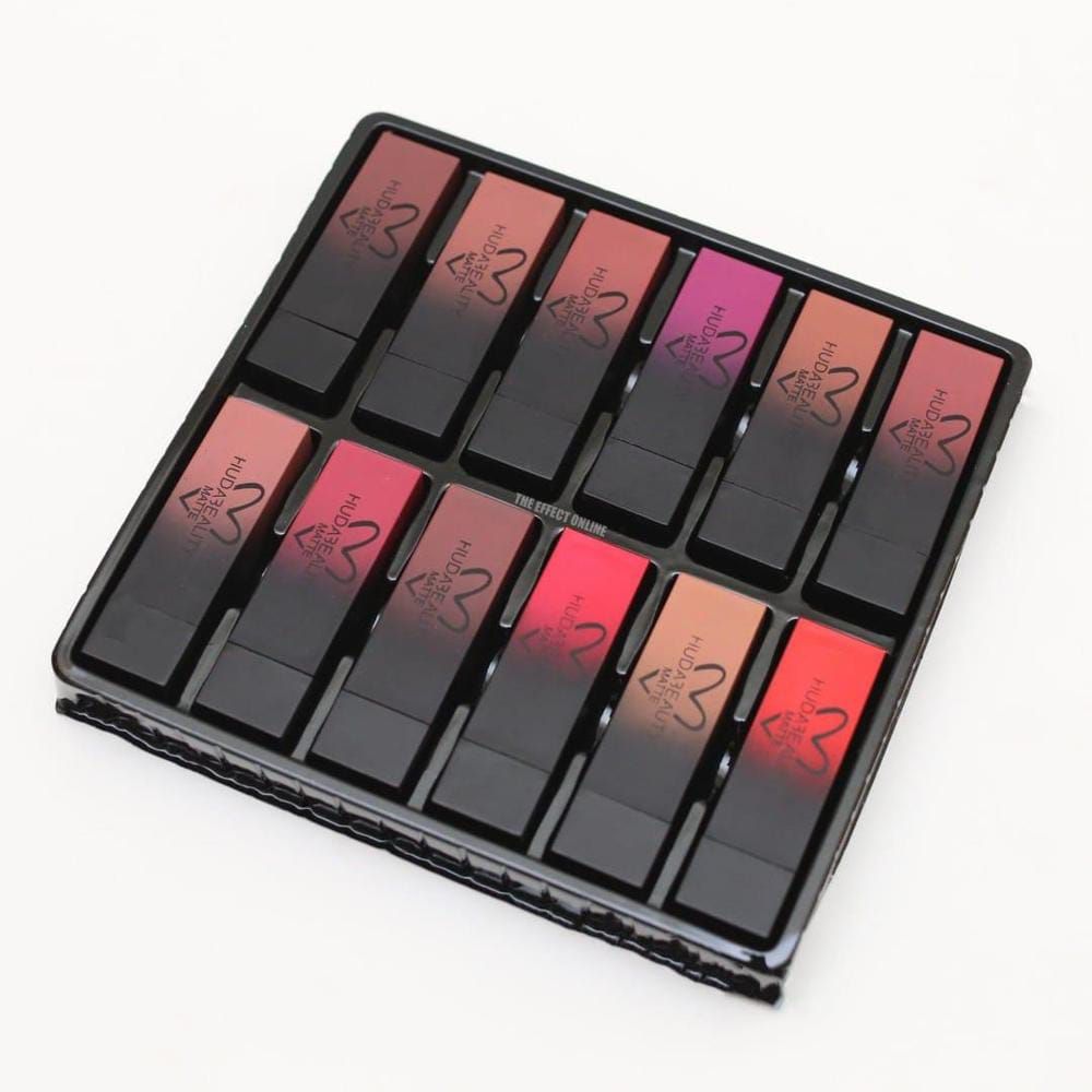 Matte Finish Lipstick, Pack Of 12